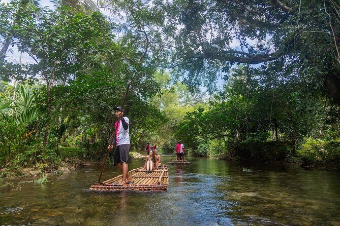 Khao Lak: Half day Bamboo Rafting Tour with Lunch - Animal encounters at the elephant sanctuary: fun, education, and ethics to consider
