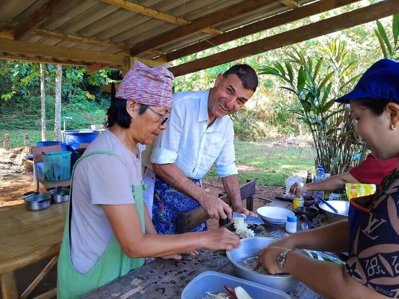 Khao Sok: Private Authentic Jungle Cooking Experience - From hotel pickup to an organic jungle kitchen